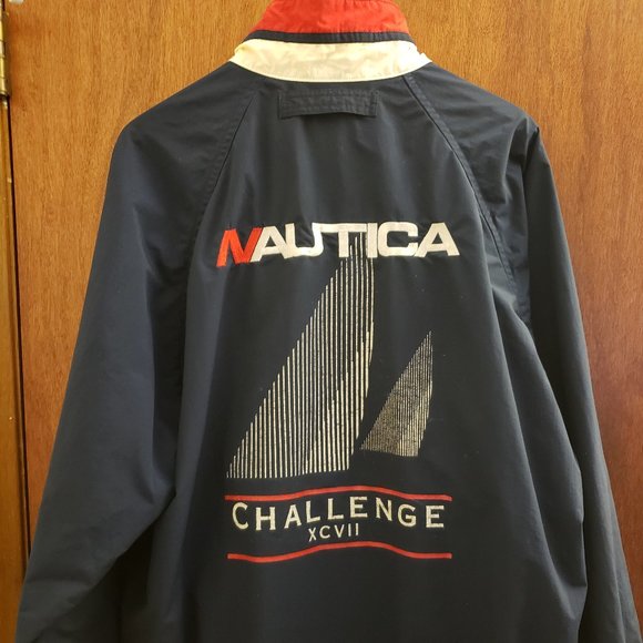 Vintage Nautica Challenge XCVll Windbreaker - Picture 1 of 15